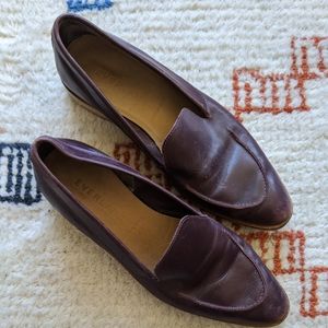 Everlane Maroon Loafers size 7.5